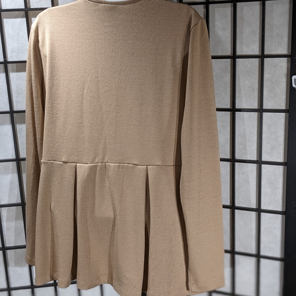 Denim & Co. One button Cardigan. Extra Small - Picture 4 of 5